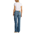White cotton T-shirt from Calvin Klein Jeans with a classic fit and logo detail, displayed on a plain background.