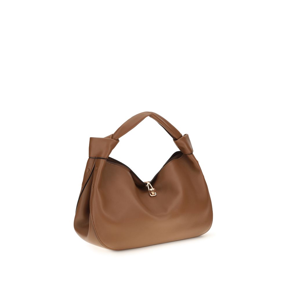 Gabriela Hearst Brown Lamb Ovis Aries Aries Shoulder Bag Gabriela Hearst