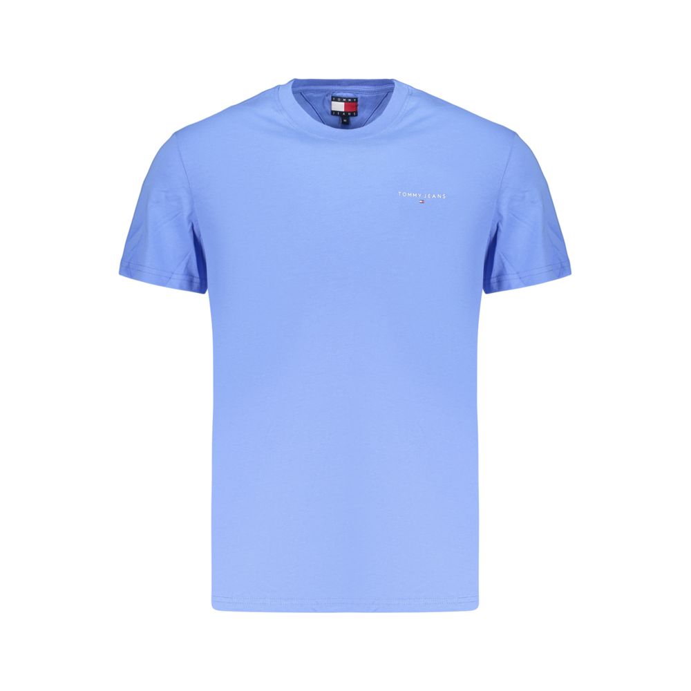 Tommy Hilfiger Light Blue Cotton Men's T-Shirt Tommy Hilfiger