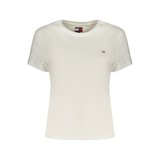 Tommy Hilfiger Bianco Cotton Women's T-Shirt
