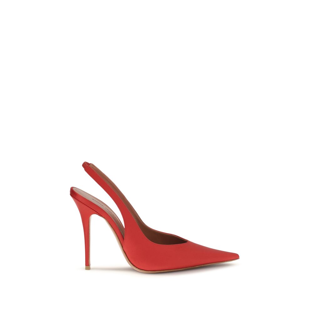 Amina Muaddi Multicolor Silk Pumps Amina Muaddi