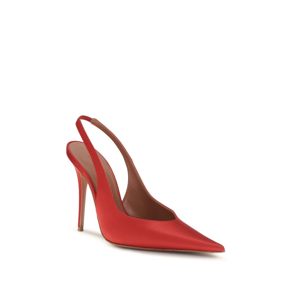 Amina Muaddi Multicolor Silk Pumps Amina Muaddi