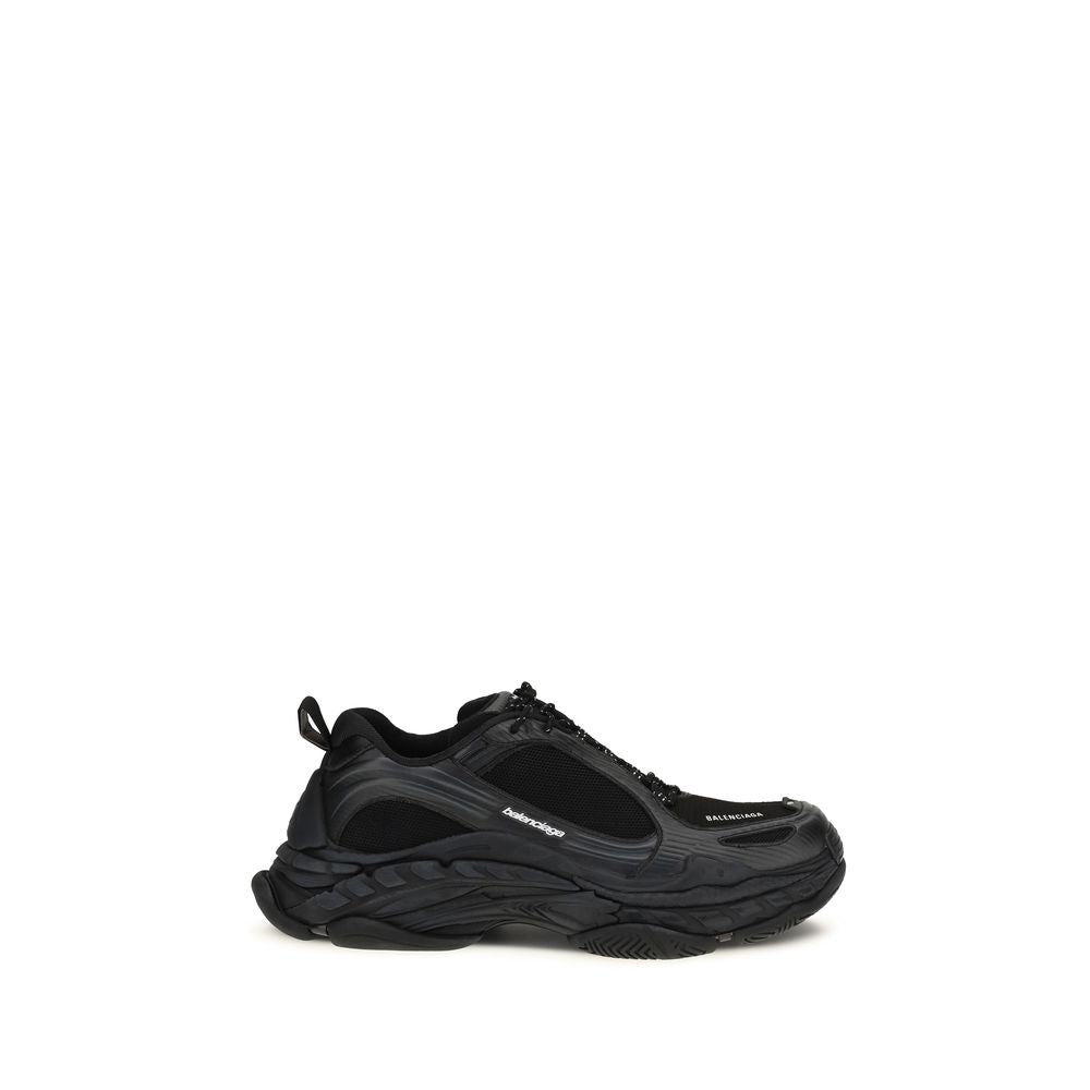 Balenciaga Black Polyester Athletic Sneakers Balenciaga