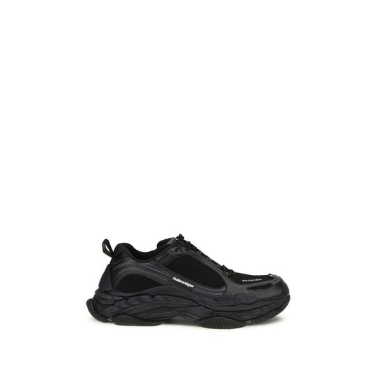 Balenciaga Black Polyester Athletic Sneakers Balenciaga