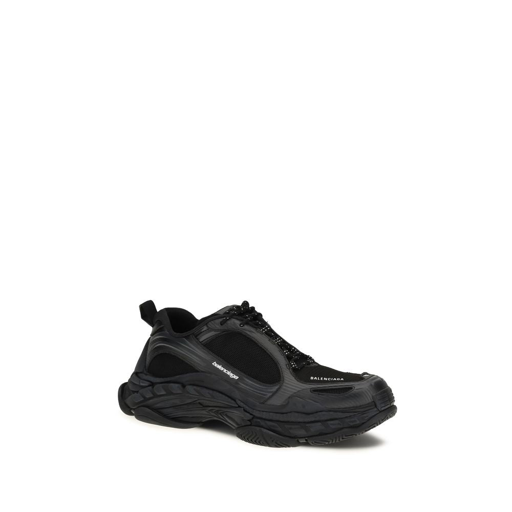 Balenciaga Black Polyester Athletic Sneakers Balenciaga