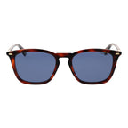 Polaroid brown polycarbonate sunglasses with rounded frames and tinted lenses, stylish and durable for everyday wear.