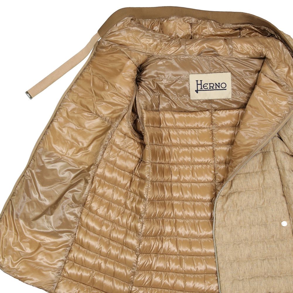 Herno Brown Polyester Clothing Herno