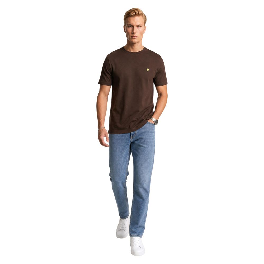 Lyle & Scott Brown Cotton T-Shirt
