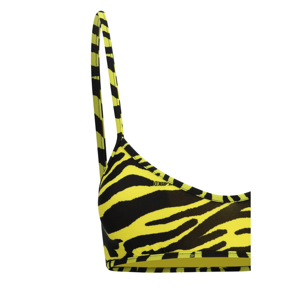 The Attico Bicolor Polyester Bikini The Attico