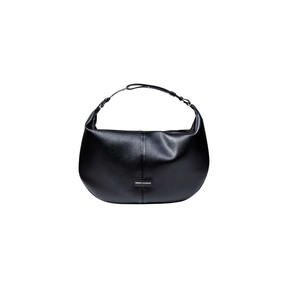 Armani Exchange Black Polyester Handbag Armani Exchange