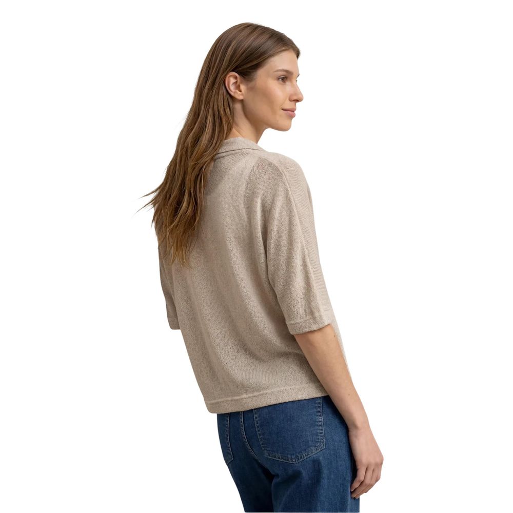 Street One Gray Polyester Cardigan Street One