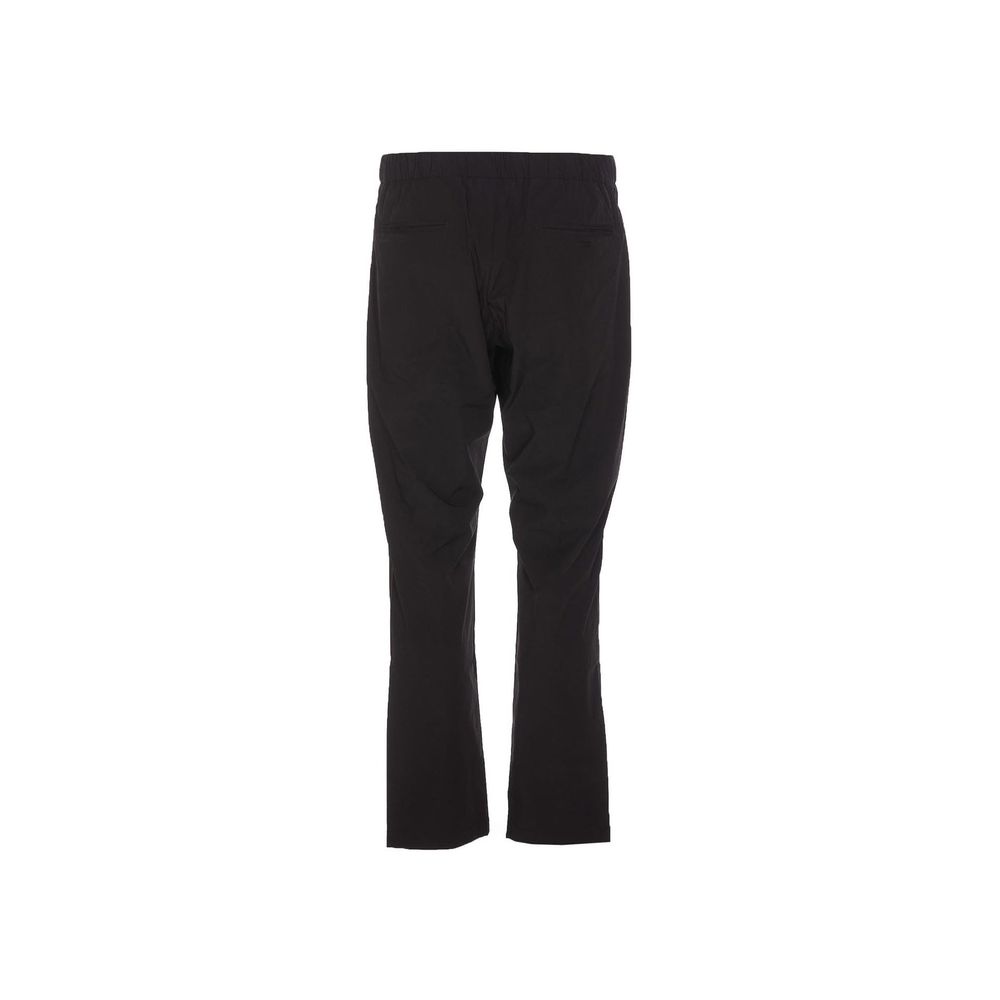 Herno Black Elastane Athletic Pants Herno