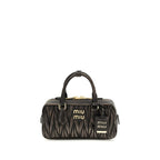 Miu Miu Brown Lamb Ovis Aries Aries Handbag