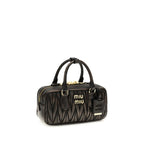 Miu Miu Brown Lamb Ovis Aries Aries Handbag