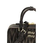 Miu Miu Brown Lamb Ovis Aries Aries Handbag