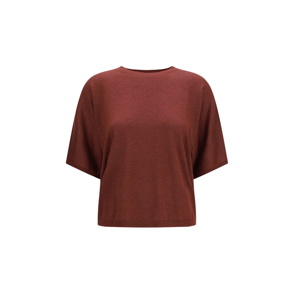 Brunello Cucinelli Bordeaux Cashmere Sweatshirt Brunello Cucinelli