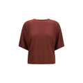 Brunello Cucinelli Bordeaux Cashmere Sweatshirt Brunello Cucinelli