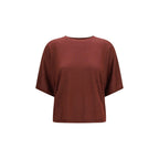 Brunello Cucinelli Bordeaux Cashmere Sweatshirt Brunello Cucinelli