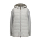 Brunello Cucinelli Gray Polyester Full-Length Jacket