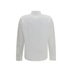 Brunello Cucinelli White Cotton Dress Shirt Brunello Cucinelli