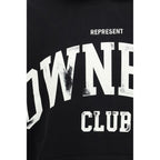 Represent Black Cotton Sweatshirt Represent
