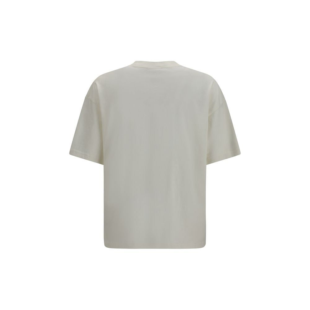 Represent White Cotton T-Shirt Represent