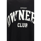 Represent Black Cotton T-Shirt Represent