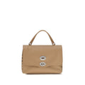 Zanellato Beige Calf Leather Bos Taurus Handbag Zanellato