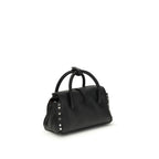 Zanellato Black Calf Leather Bos Taurus Handbag Zanellato