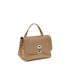 Zanellato Beige Calf Leather Bos Taurus Handbag Zanellato