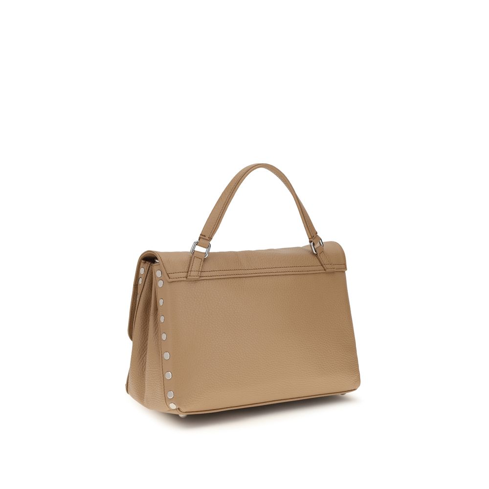 Zanellato Beige Calf Leather Bos Taurus Handbag Zanellato