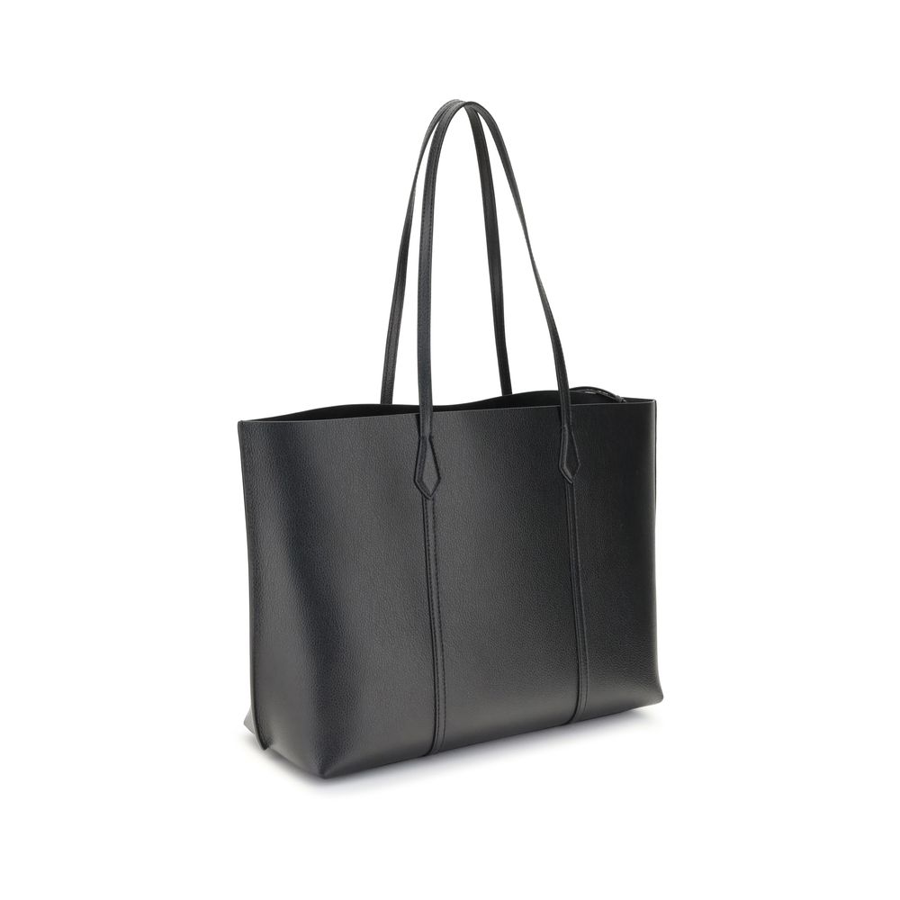 Tory Burch Black Calf Leather Bos Taurus Handbag Tory Burch