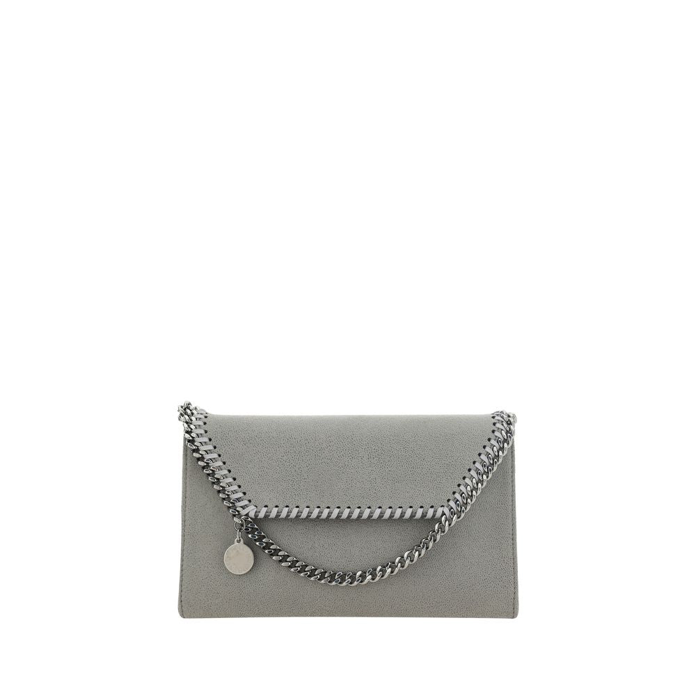 Stella McCartney Gray Polyester Shoulder Bag Stella McCartney