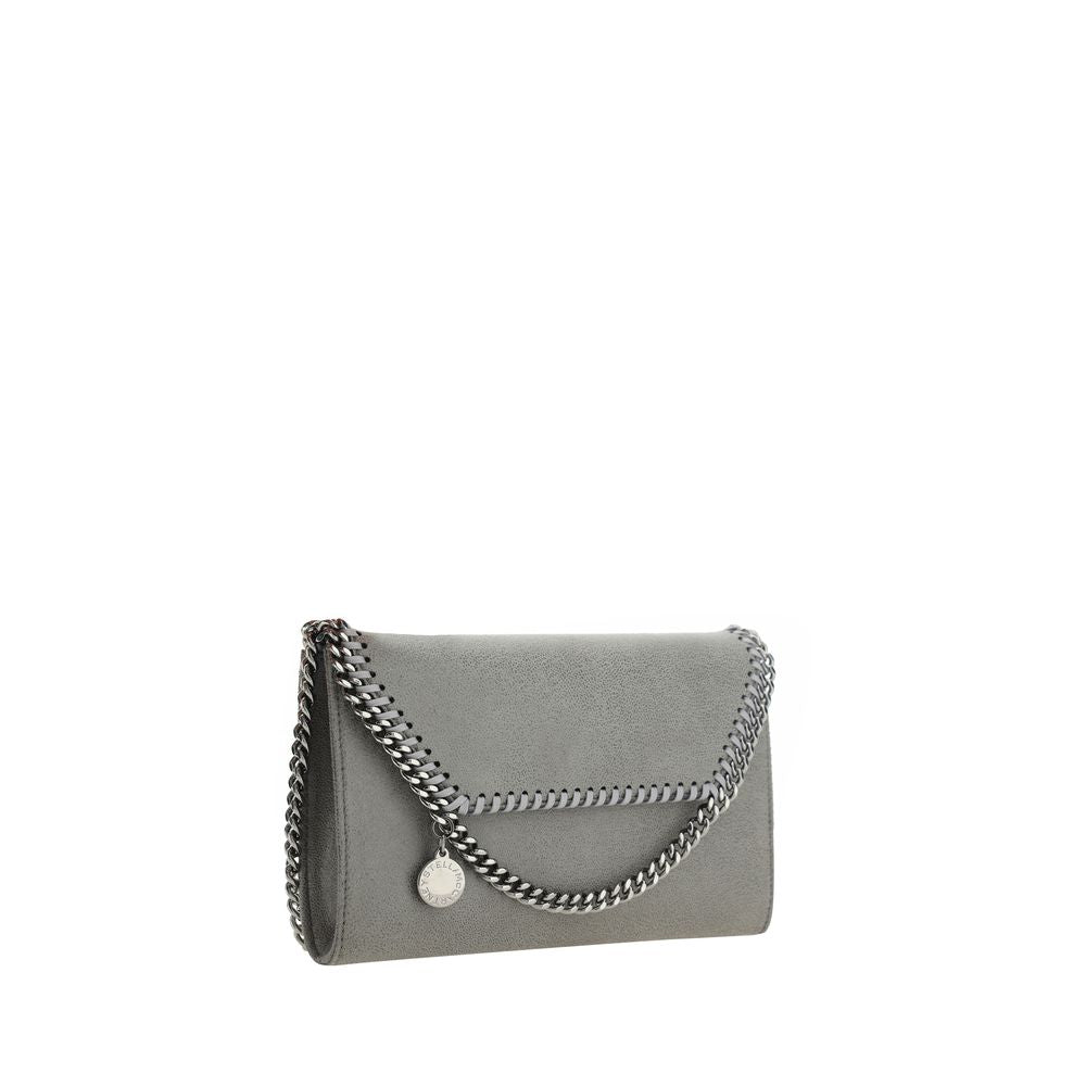 Stella McCartney Gray Polyester Shoulder Bag Stella McCartney