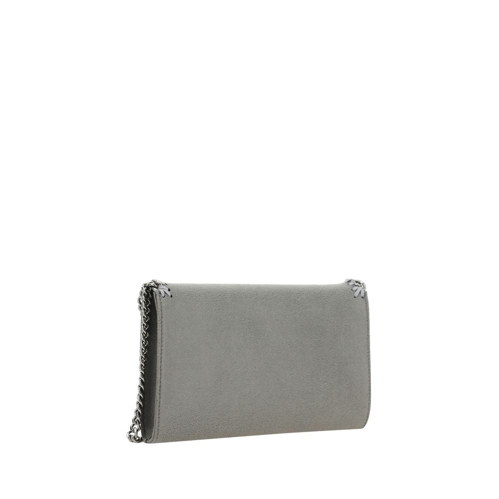 Stella McCartney Gray Polyester Shoulder Bag Stella McCartney