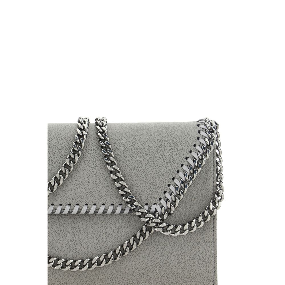 Stella McCartney Gray Polyester Shoulder Bag Stella McCartney
