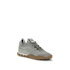 Miu Miu Gray Recycled Polyamide Athletic Sneakers Miu Miu