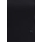 Burberry Black Cotton T-Shirt Burberry