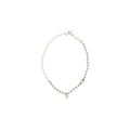 Alexander McQueen White Brass Necklace Alexander McQueen