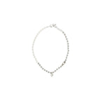 Alexander McQueen White Brass Necklace Alexander McQueen