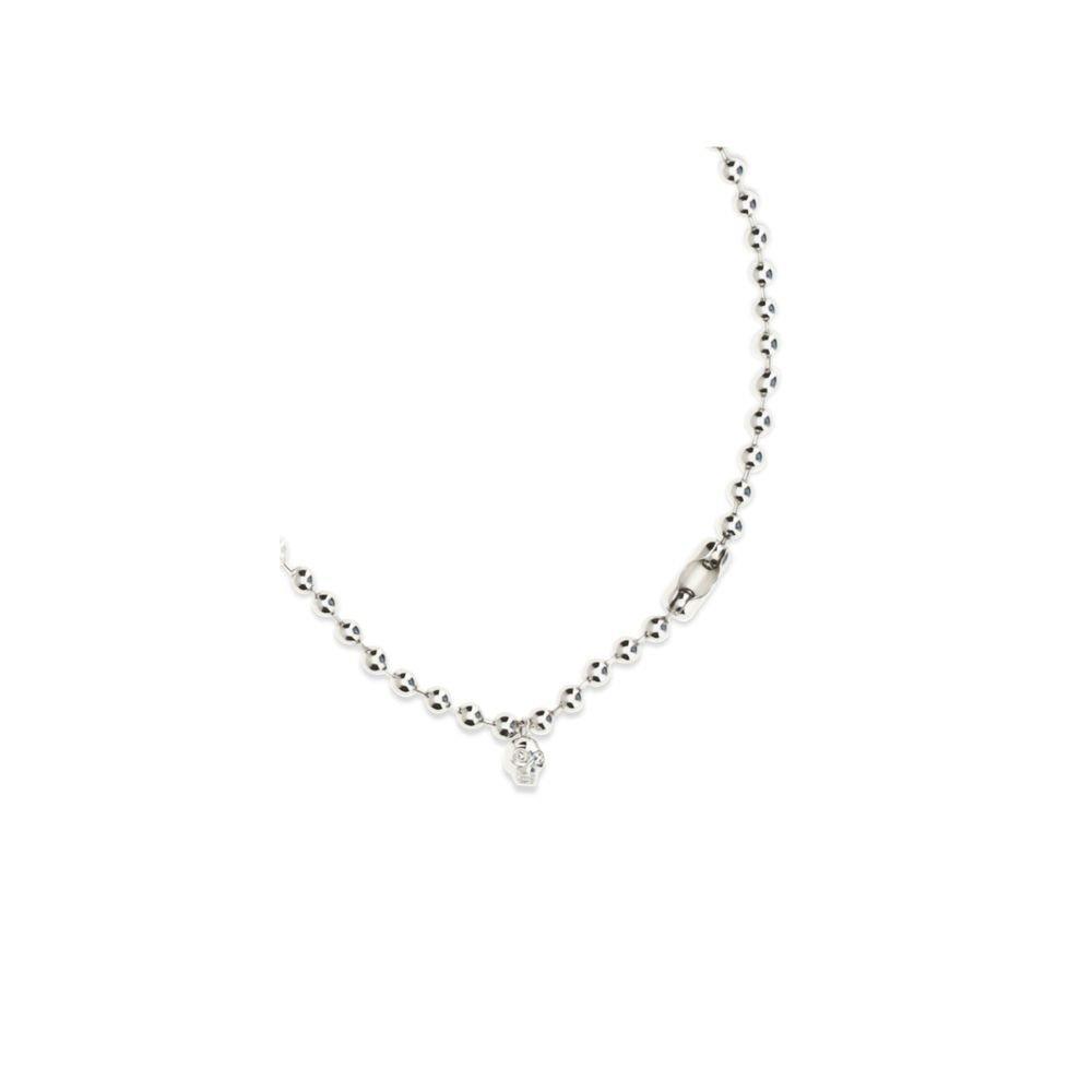 Alexander McQueen White Brass Necklace Alexander McQueen