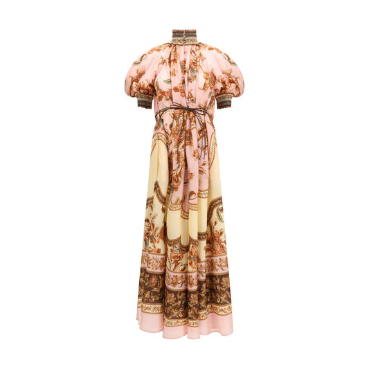 Zimmermann Multicolor Silk Casual Dress Zimmermann