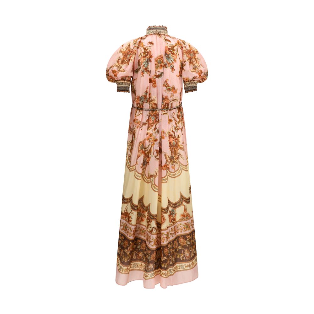 Zimmermann Multicolor Silk Casual Dress Zimmermann