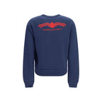 Kenzo Blue Cotton Sweatshirt Kenzo
