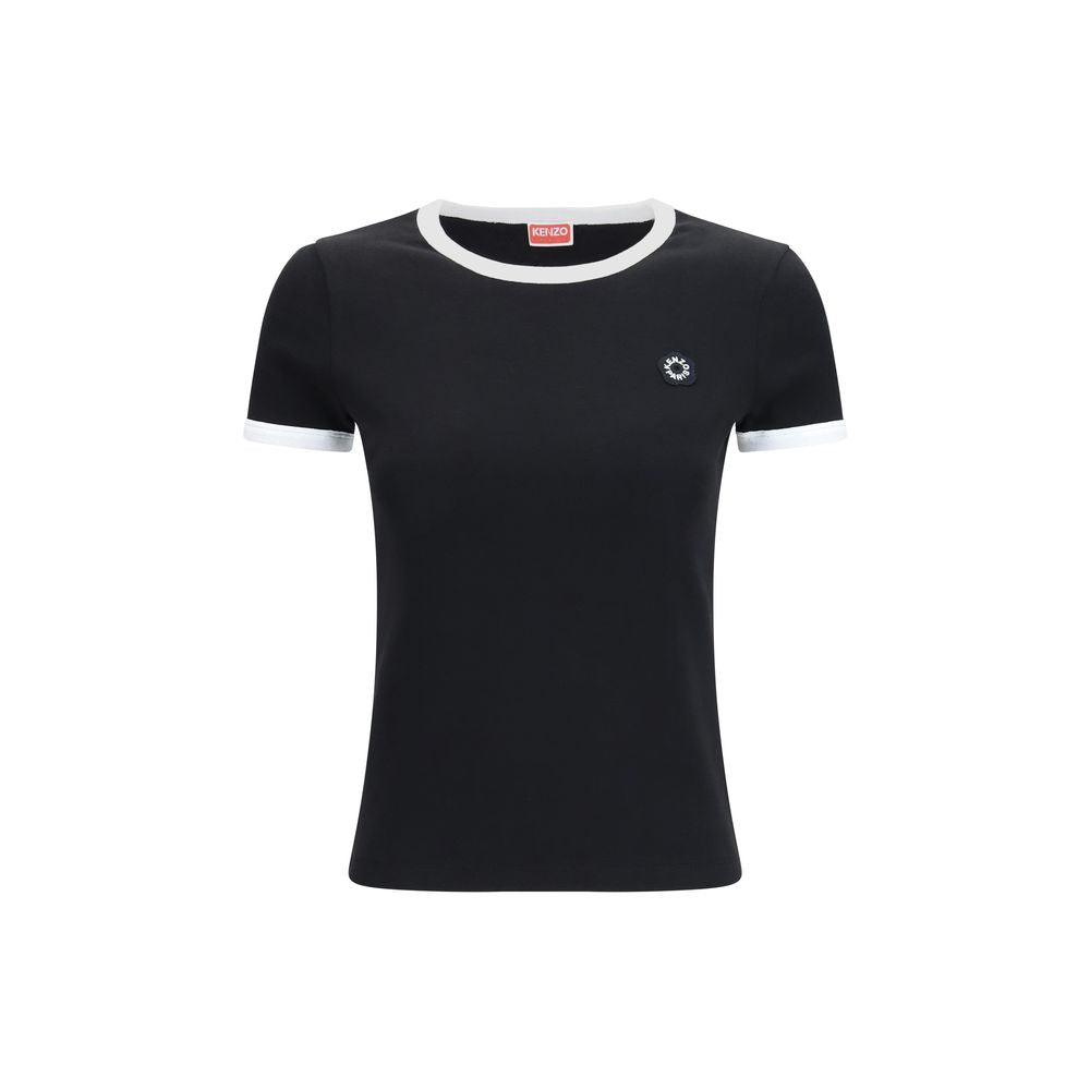 Kenzo Black Cotton T-Shirt Kenzo