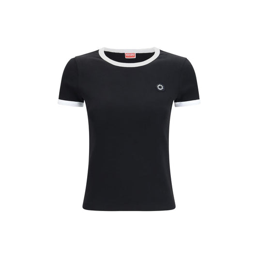 Kenzo Black Cotton T-Shirt Kenzo