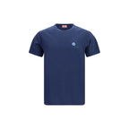 Kenzo Blue Cotton T-Shirt Kenzo