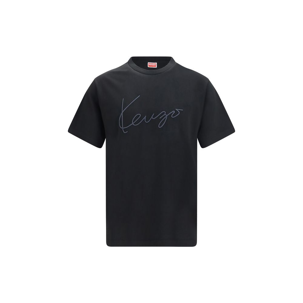 Kenzo Black Cotton T-Shirt Kenzo