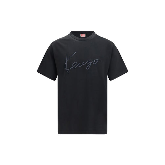 Kenzo Black Cotton T-Shirt Kenzo