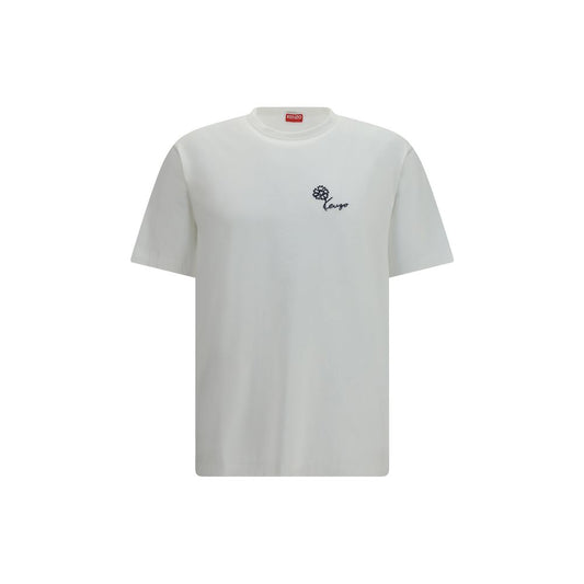 Kenzo White Cotton T-Shirt Kenzo
